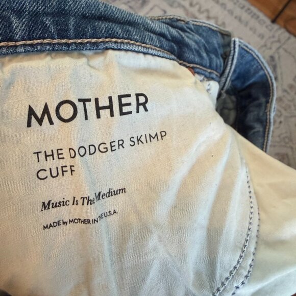 mother denim | the dodger skimp cuff | size 28 - Picture 10 of 10